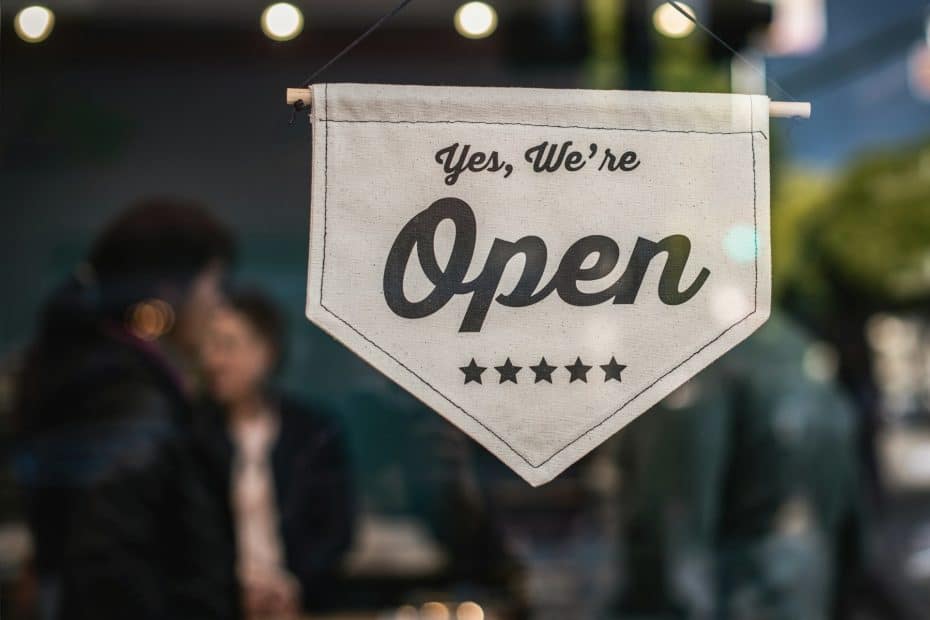 small business sign